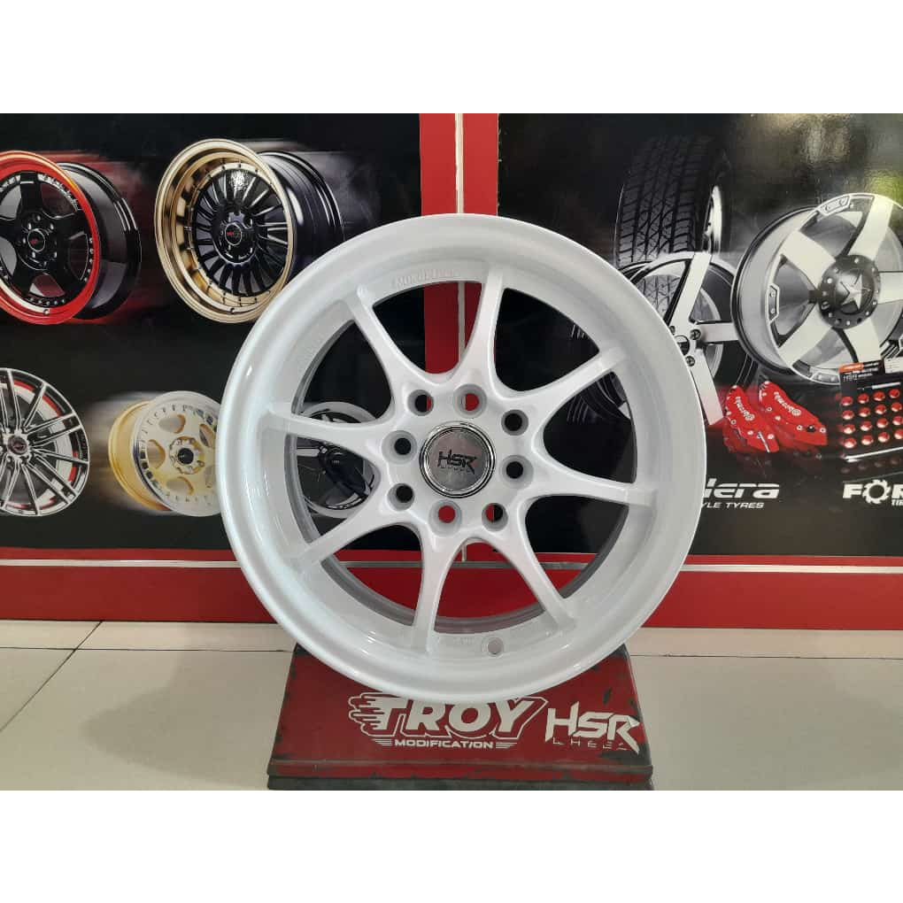 Velg Mobil R14 Avanza,Sigra,Calya,Brio Pelek HSR HIROSHIMA R14  Free Ongkir