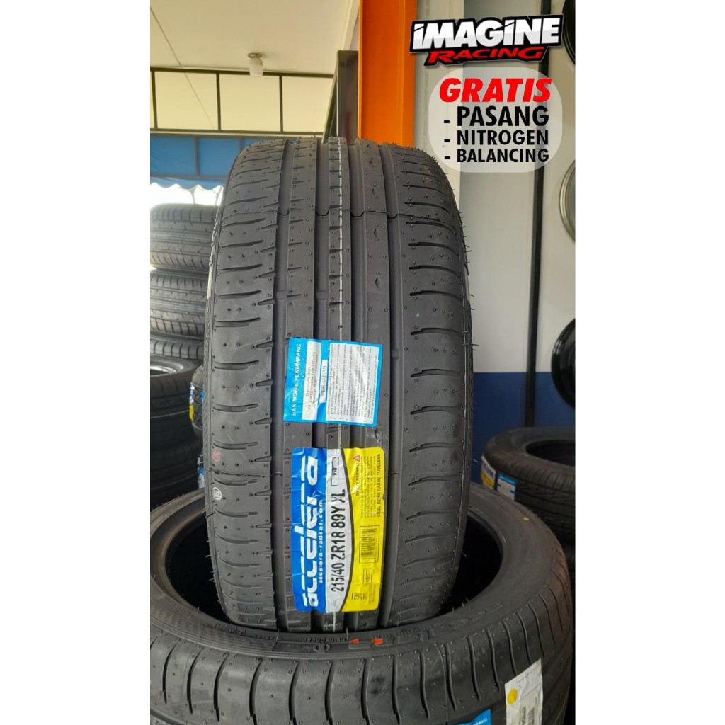 ACCELERA PHI 215 40 R18 BAN MOBIL TUBLES HARIAN MURAH NIK BARU