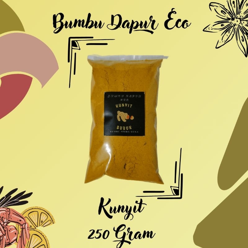 

Bumbu Dapur/Kunyit Bubuk/Rempah-rempah | 250 Gram