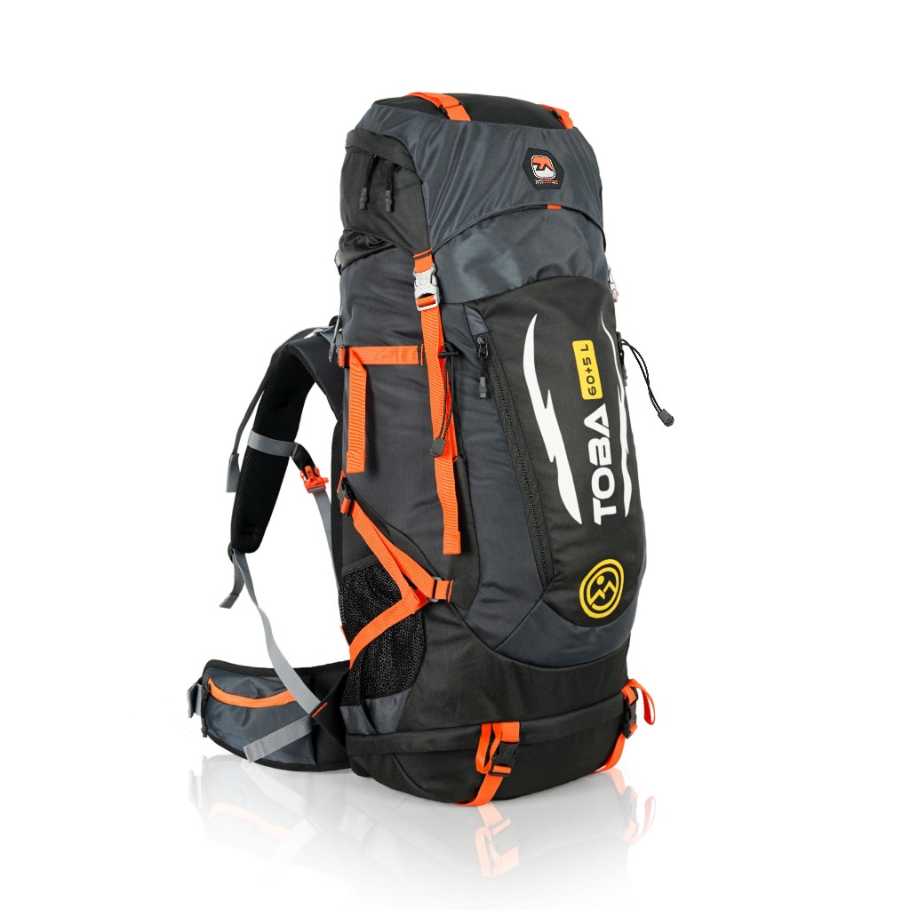 Zarventure Toba Tas Carrier 60+5 Liter Keril Tas Gunung Outdoor