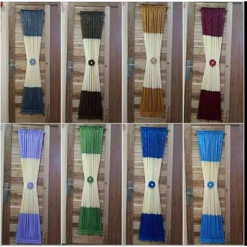 hordeng kupu kupu, minimalia, antik, unik, murah berkualitas, ikat, vita, tengah, elegan