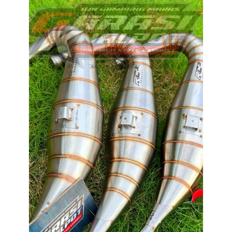 CHAMBER/PERUT KNALPOT NINJA R RR SS RC3 EXHAUST