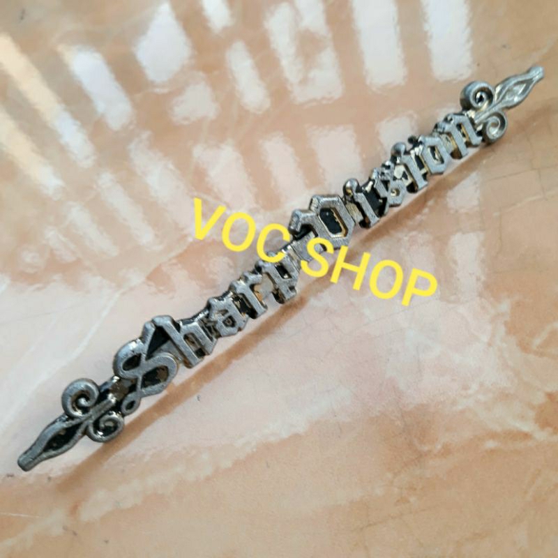 Emblem Logo Simbol TV Sharp Vision Vintage Antik Jadul Lawas Lawasan Bekas