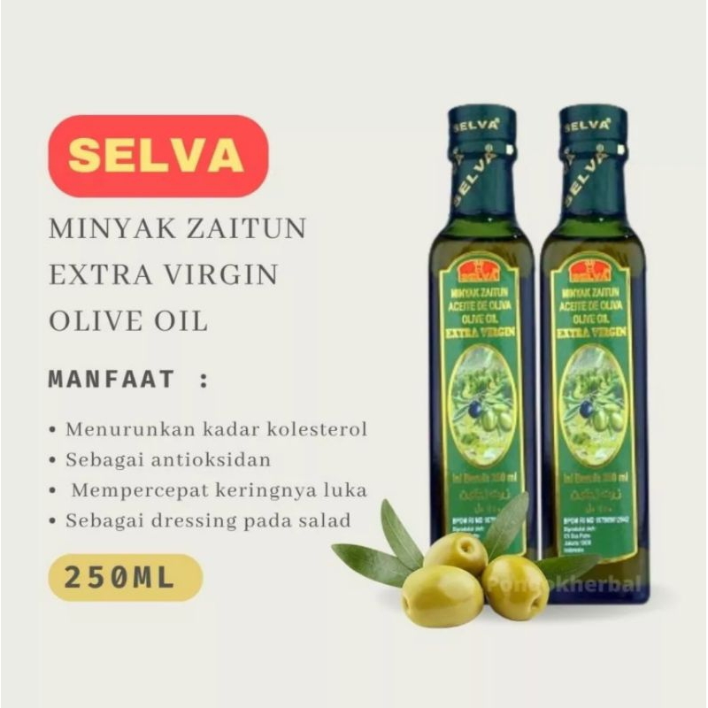 

Minyak Zaitun Selva 250 Ml