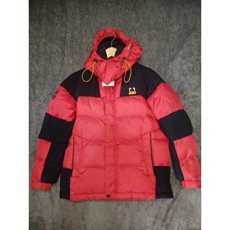 Jaket Bulang Pancoat Merah