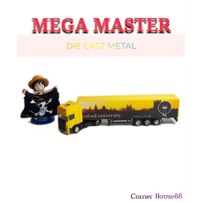 COLLECTOR DIE CAST MEGA MASTER SCANIA oxford university | DIE CAST TRUCK TRONTON | REJECT SALE 
