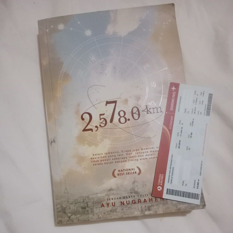 Preloved Novel 2,578.0 km Ayu Nugraheni