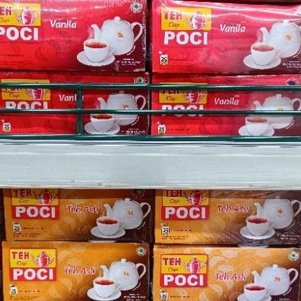 

Teh Poci Celup Vanilla Teh Hitam Wangi Asli 25 Sachet Sariwangi Tong Tji Gardoe Gopek Sosro Tea Bag Teh Kantong