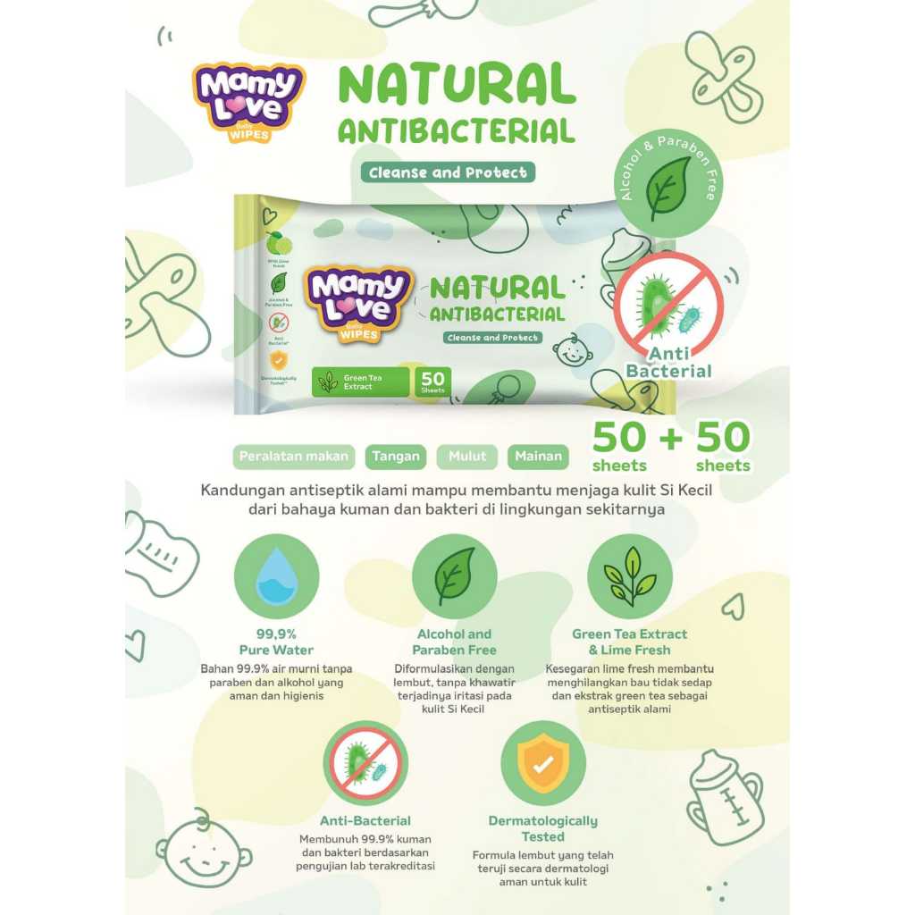 Tisu basah Mamy Love harga promo