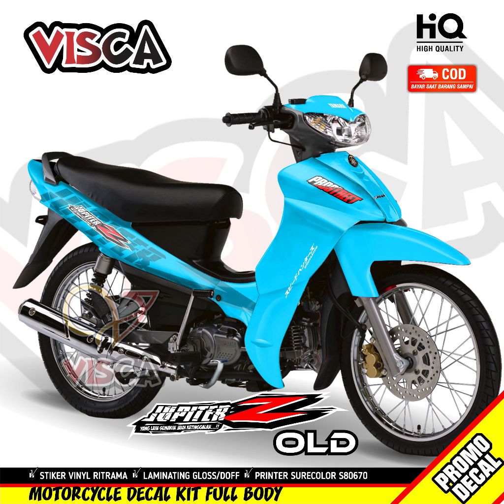 Decal Jupiter Z Lama Stiker Jupiter Z Lama Dekal Jupiter Z Lama Striping Jupiter Z Lama Polos
