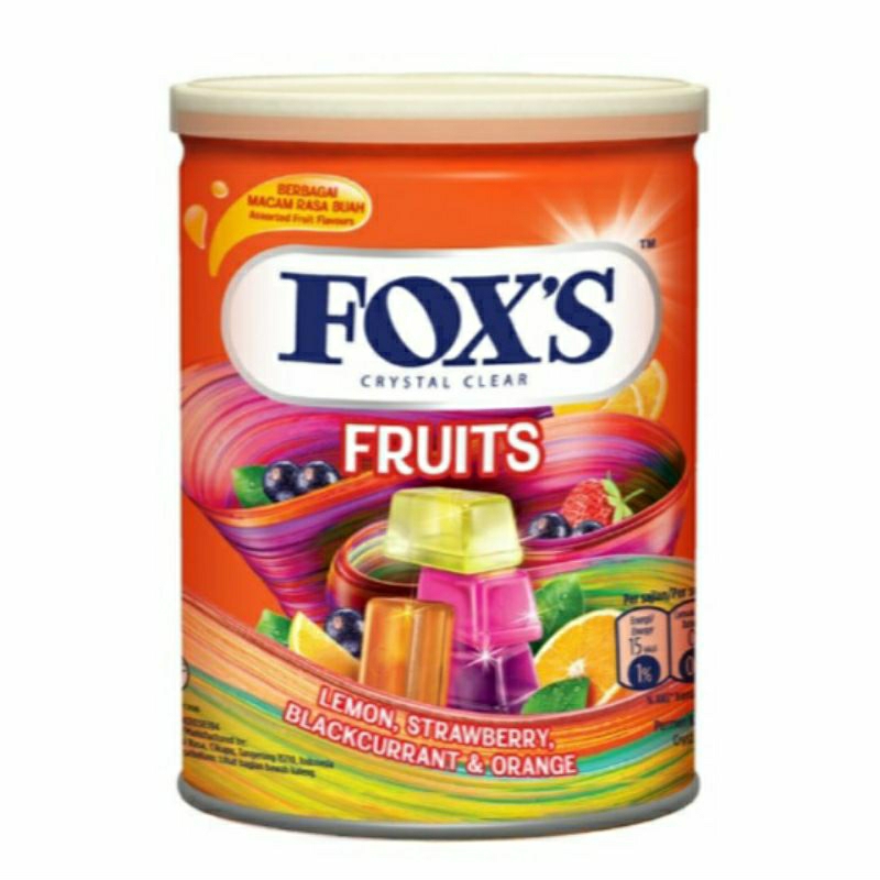 

FOX'S FRUITS & BERRIES PERMEN KALENG 180GR