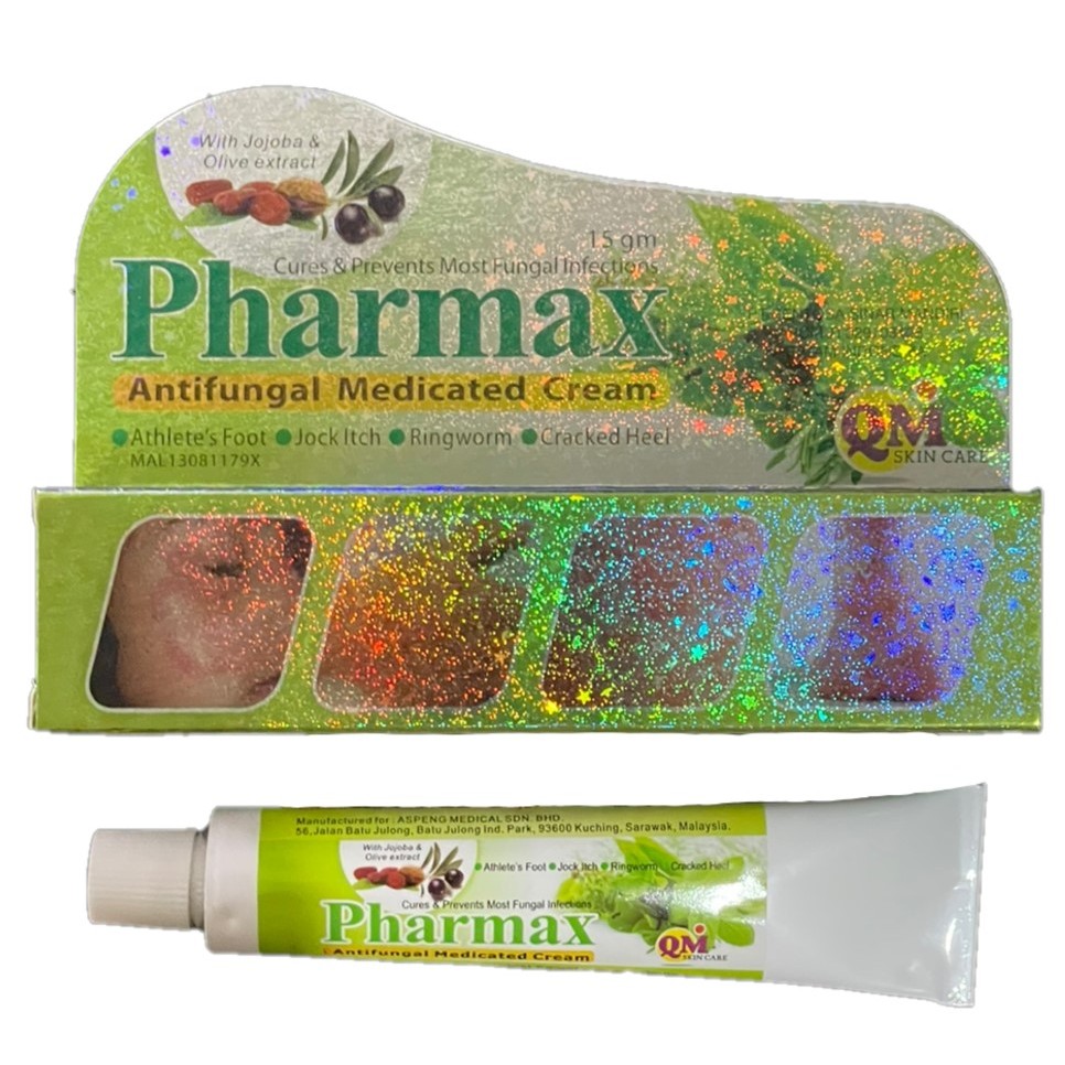 Pharmax salep Jerawat/Noda, panu, panau, gatal-gatal, kurap alovera alolive