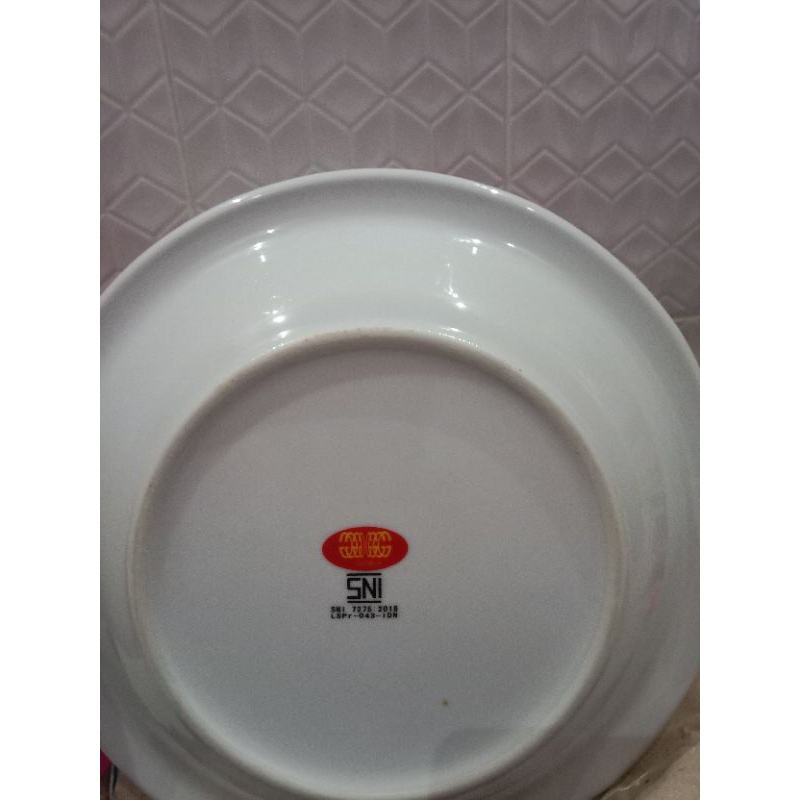 Ginka Piring Keramik / Ginka Piring Makan 9 inch