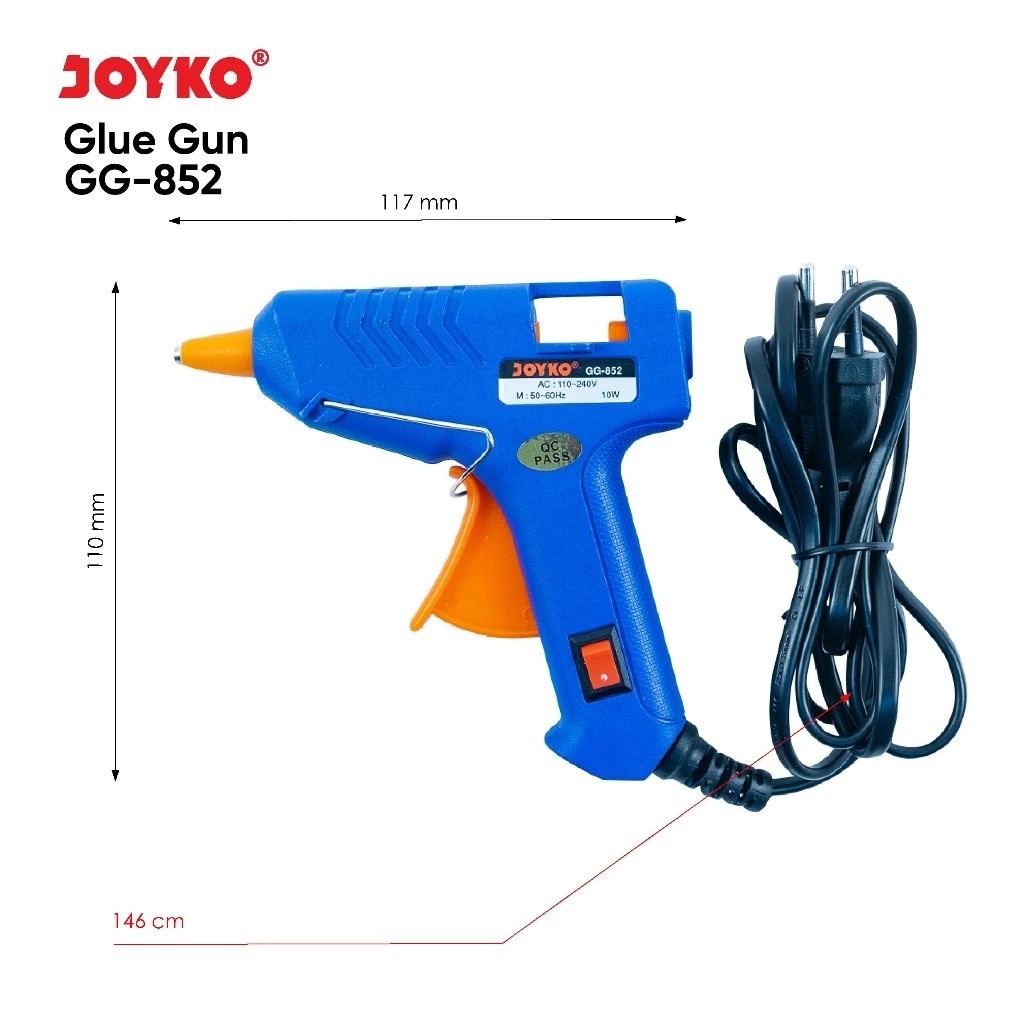 

Glue Gun Lem Tembak Joyko GG-852 10 Watt