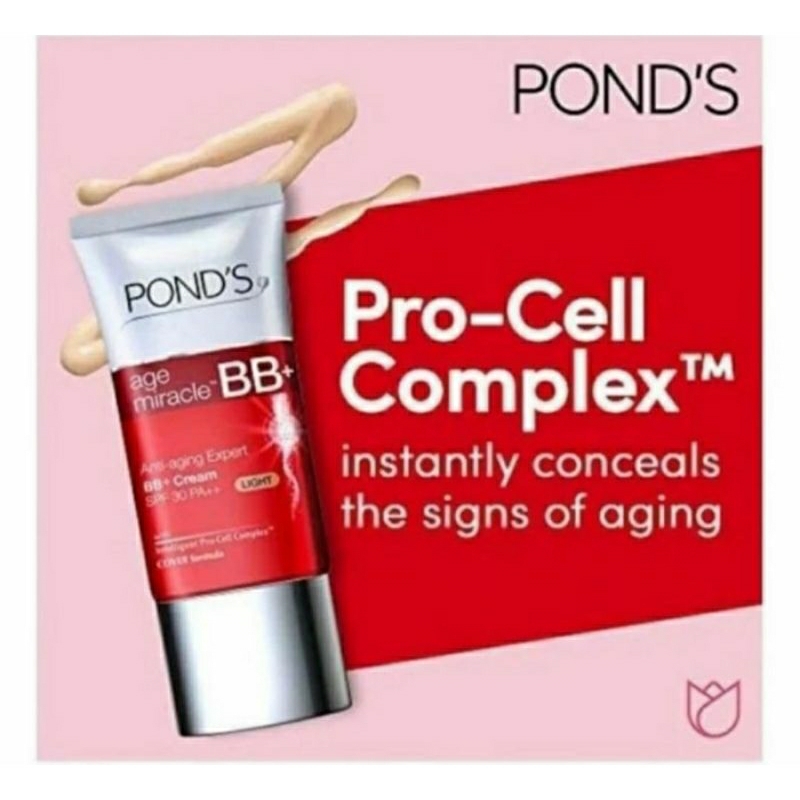 Ponds Age Miracle BB Cream Spf  30  PA ++  Light   25 gr