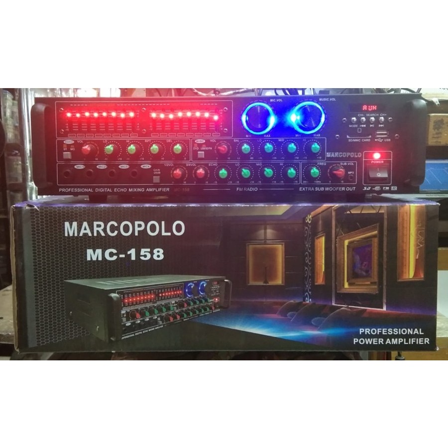 Amplifier Marcopolo MC-158 600 Watt