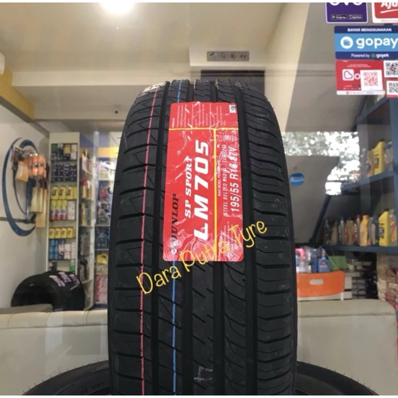 Ban 195/55 R16 87V Dunlop LM705 Ban Mobil 195 55 16