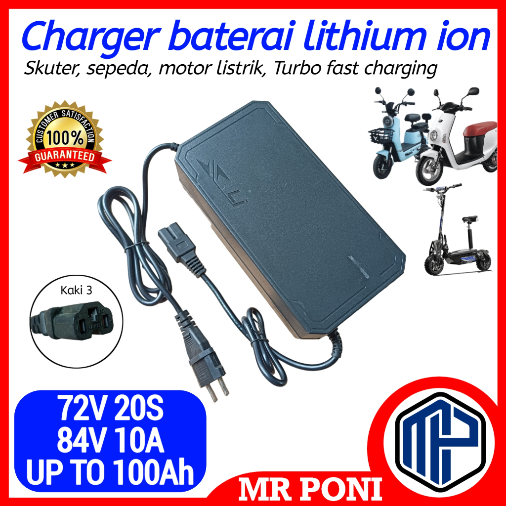 Charger Lhitium 20S 72V 84V 10A