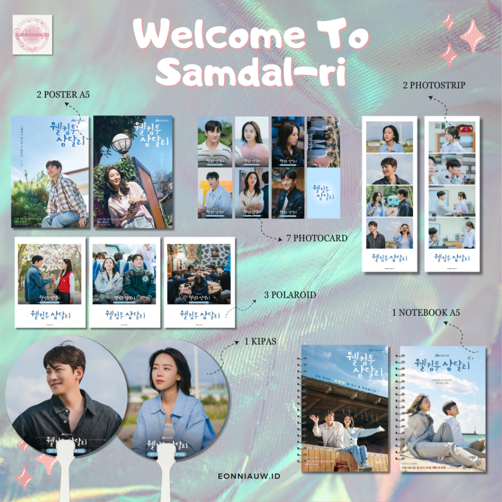 WELCOME TO SAMDAL-RI FANKIT K-DRAMA [Paket Bundling]