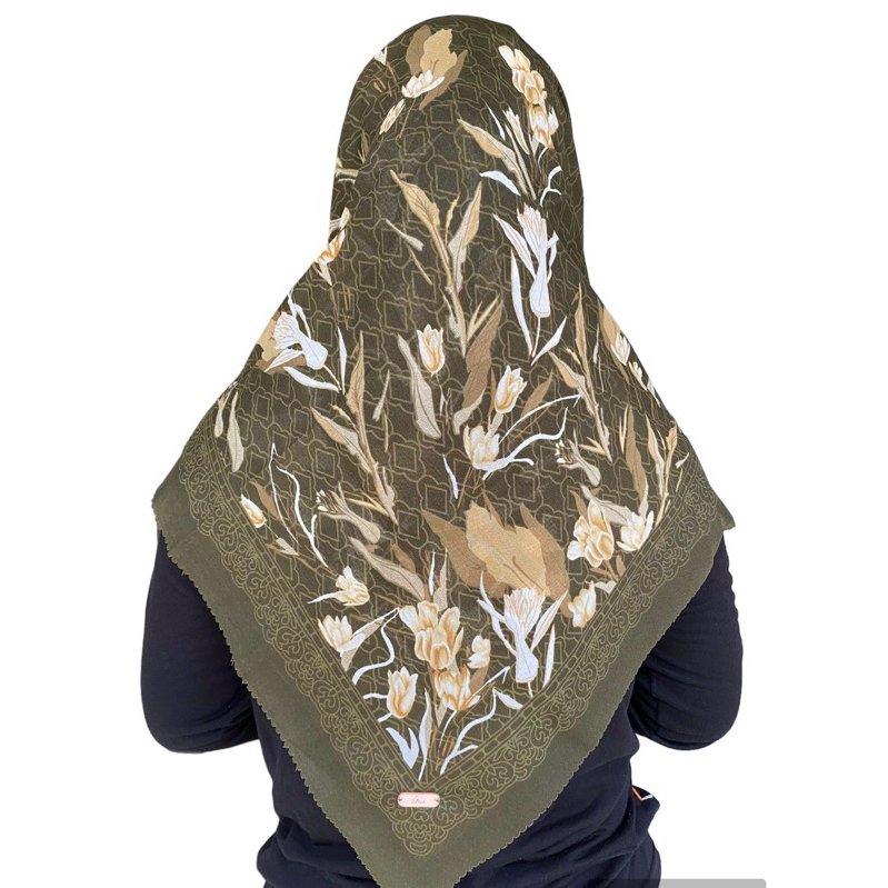 Ly.hijab voal motif segiempat