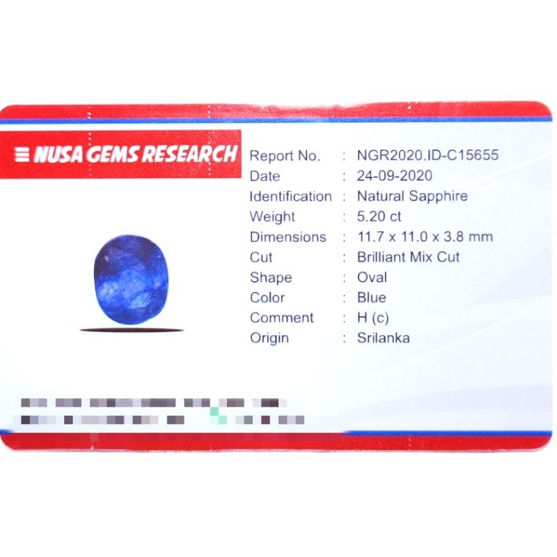 COD BATU CINCIN PRIA BLUE SAFIR CEYLON PLUS MEMO SIAP PAKAI