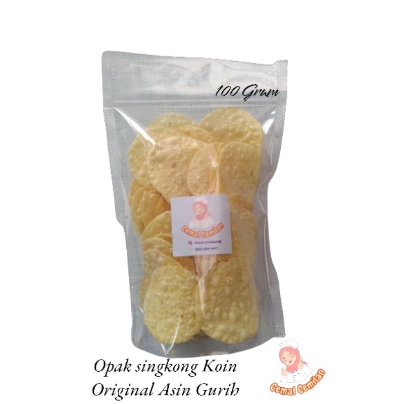

Opak Singkong Original Asin Gurih