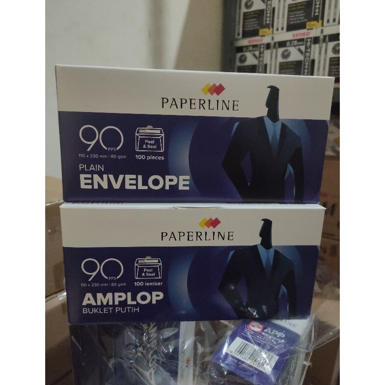 

Harga termurah Amplop paperline 9 amplop putih paperline TMS