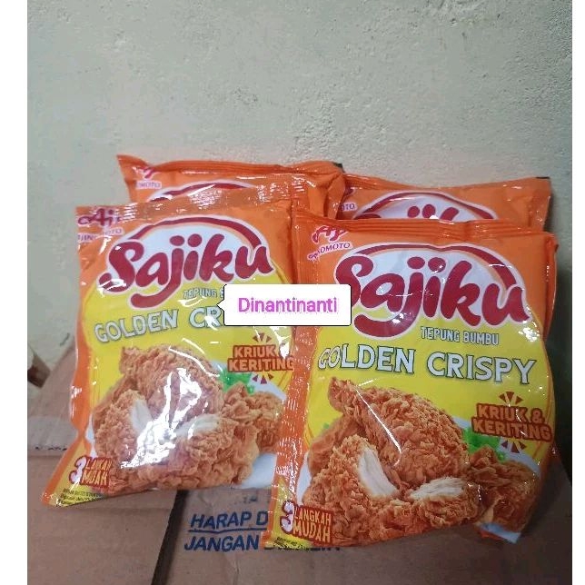 

SAJIKU GOLDEN CRISPY, Tepung Bumbu 200 gr