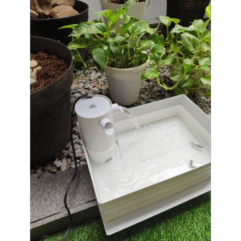 Kolam Mini, Aquarium mini pvc + pompa filter