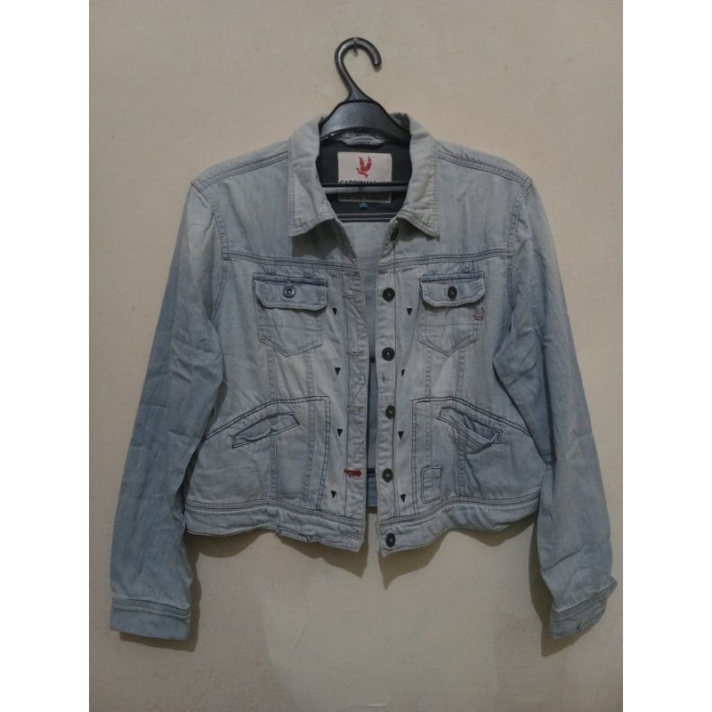 PRELOVE JAKET JEANS ORI CARDINAL GIRL UKURAN XL LD 120
