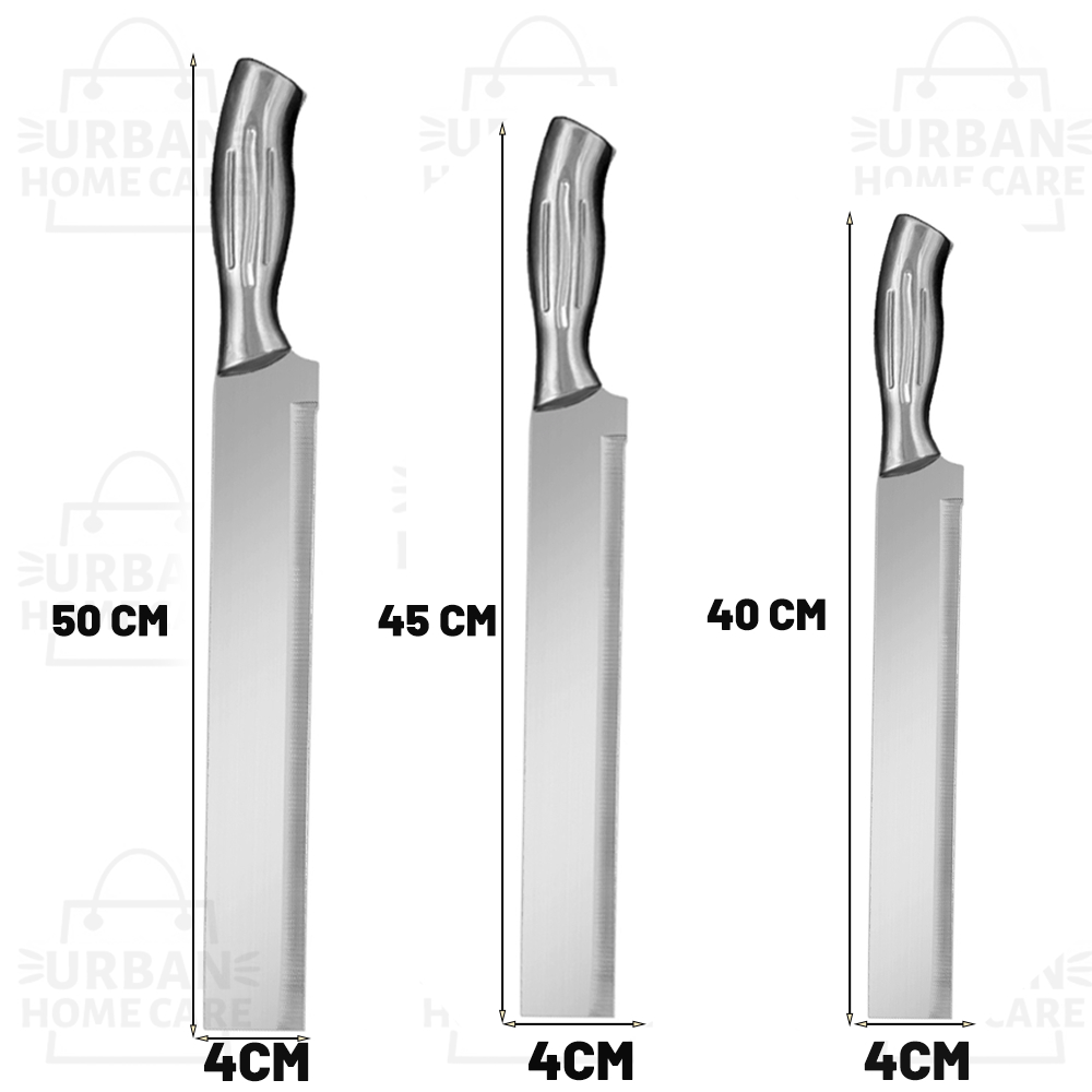 Urban Pisau Buah Buahan Pisau Semangka Panjang 40/45/50Cm / Full Stainless /Pisau Semangka /Gagang
