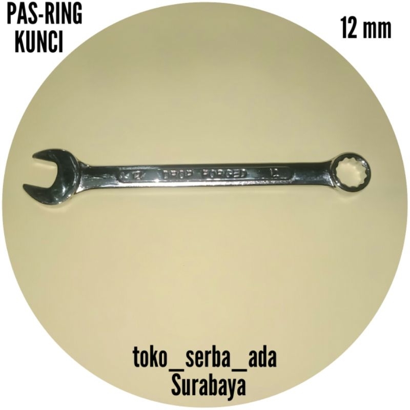 Kunci Pas Ring 12 mm