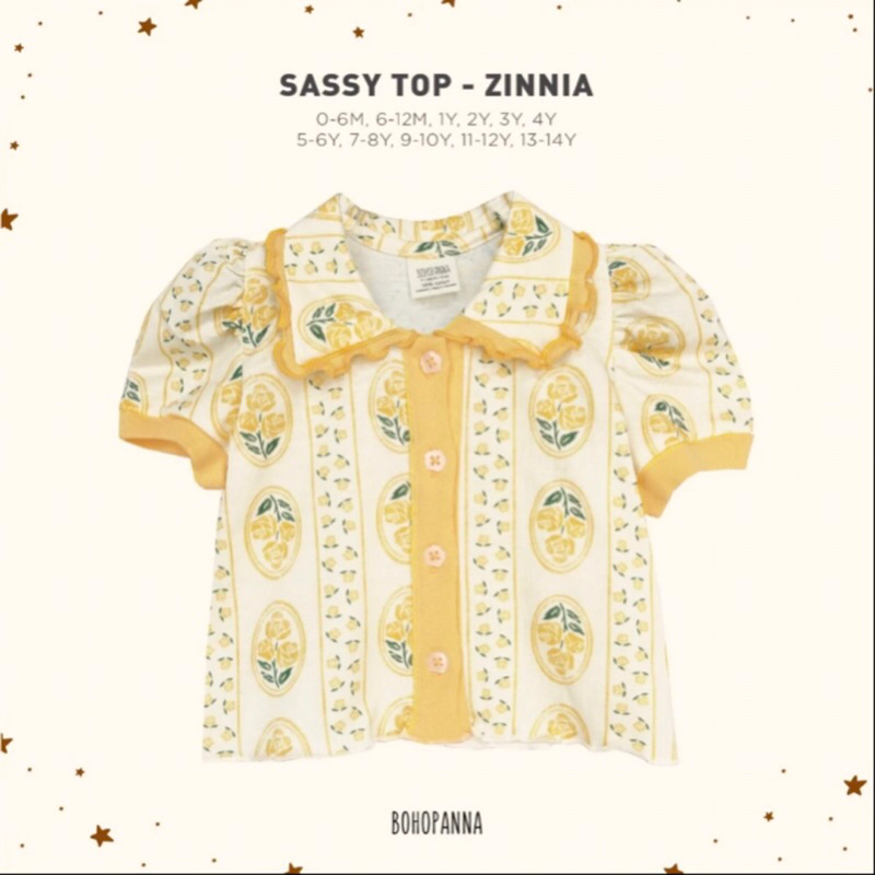 Bohopanna Sassy Top 2y