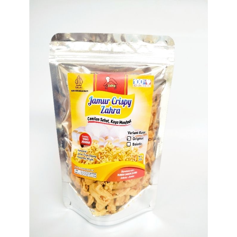 

RJ ZAHRA Jamur Crispy Original 85 gr