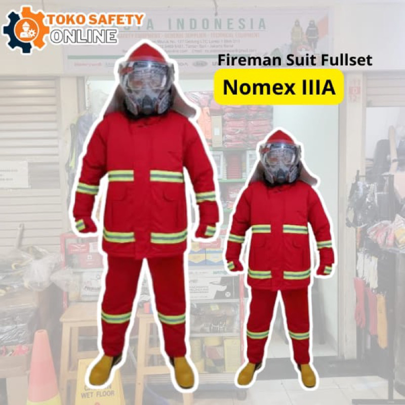 Baju Pemadam NOMEX IIIA Original - Baju Pemadam NOMEX - Fireman Suit NOmEX