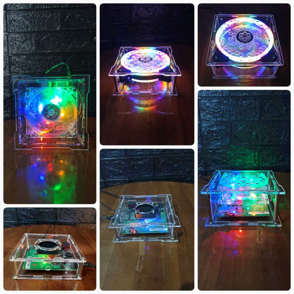 STB Open Wrt Casing Akrilik RAM 1Gb/2Gb B860H