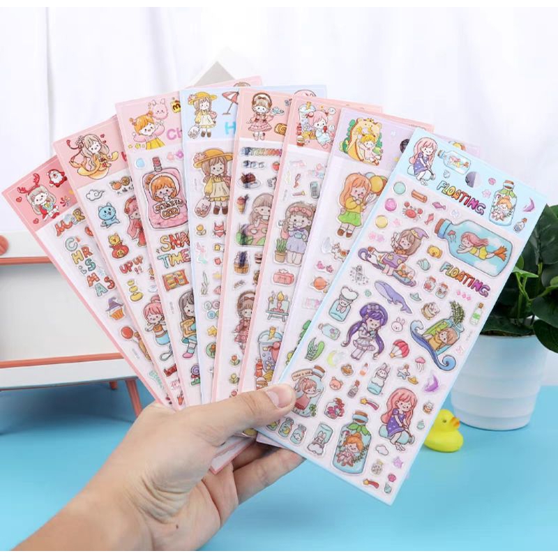 

STICKER GIRL'S SERIES 3D GLITTER