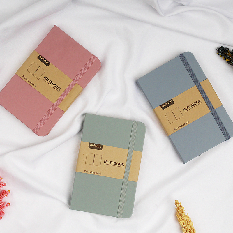 Bukuqu Classic Notebook A6  - Pastel Edition, buku saku