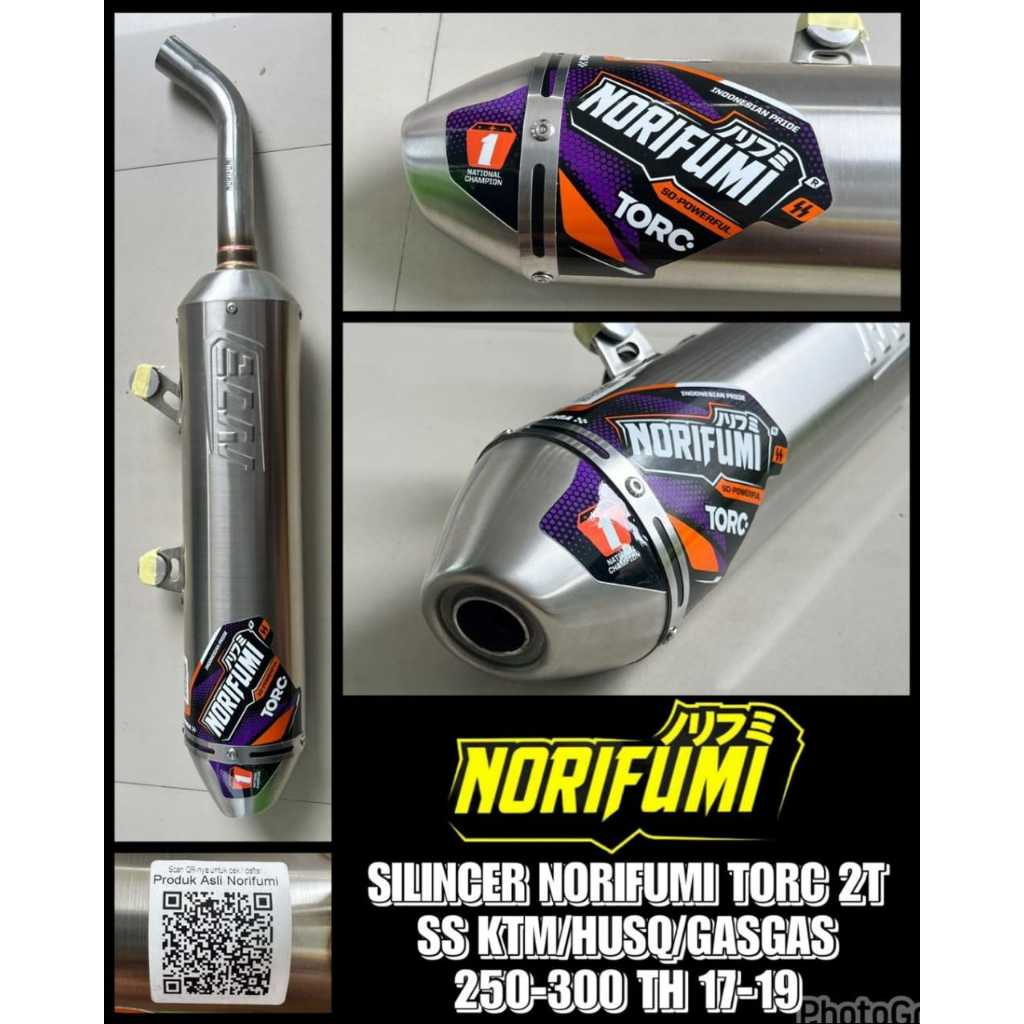 Silencer Norifumi Torc ORIGINAL KTM HUSQVARNA GASGAS Knalpot KTM HUSQVARNA GAS GAS 250-300 2017-2023