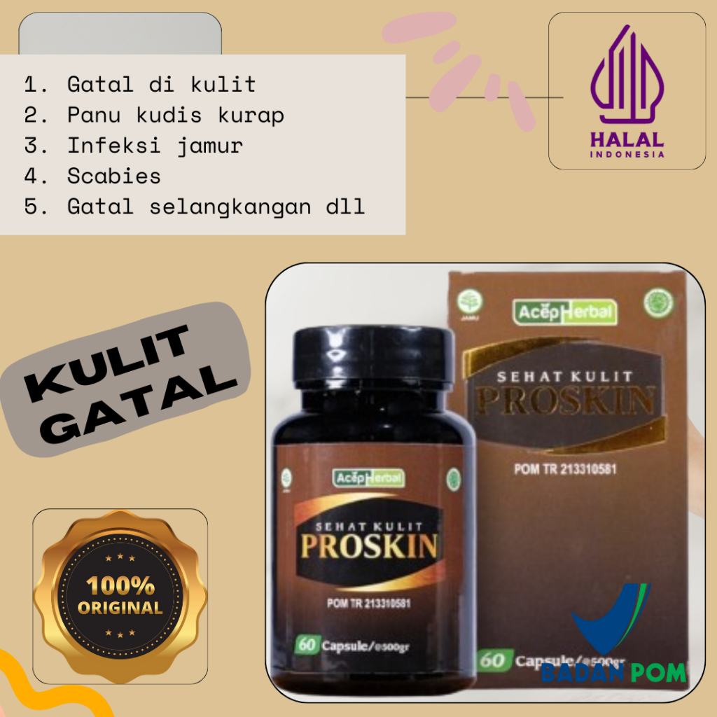 PROSKIN Herbal Untuk Keluhan Masalah Kulit