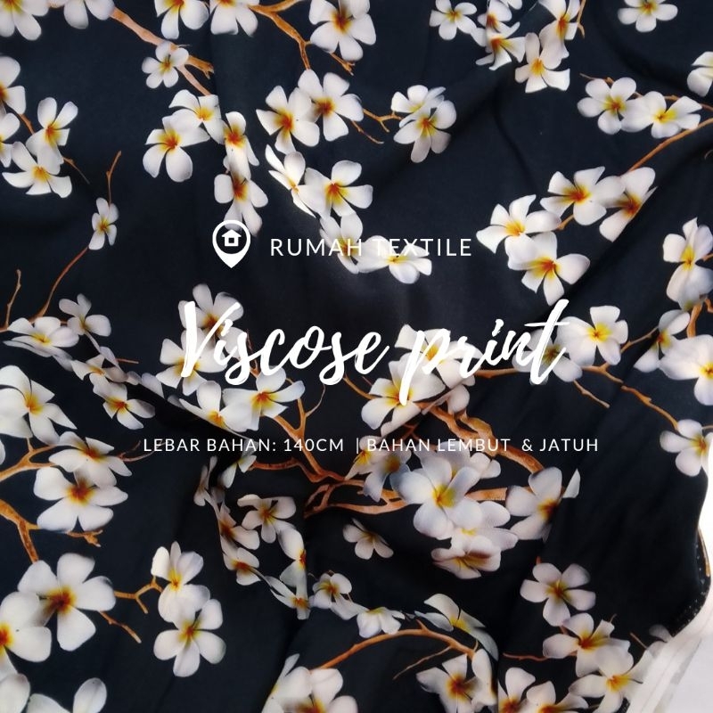 VISCOSE PRINT/VISCOSE/RAYON VISCOSE/KAIN RAYON/VISCOSE MURAH/VISCOSE ETNIK/KAIN MURAH