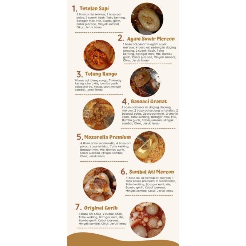 

BAKSO ACI(BOCI) ORIGINAL GURIH