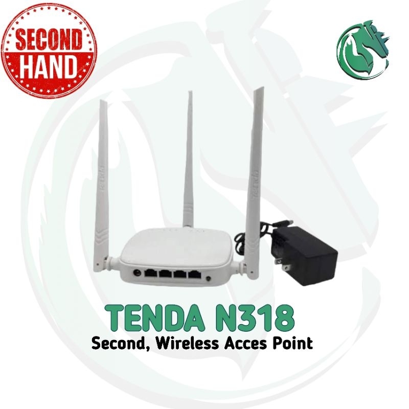ROUTER WIFI TENDA N318 ACCESS POINT WIRELESS BUKAN N301 F3 AC6