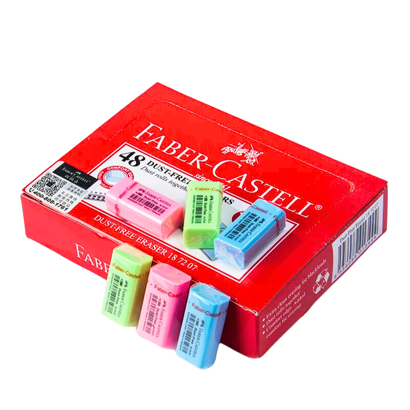 

Penghapus Warna/Colour Eraser FABER CASTELL 48 Dust Free (0130706)