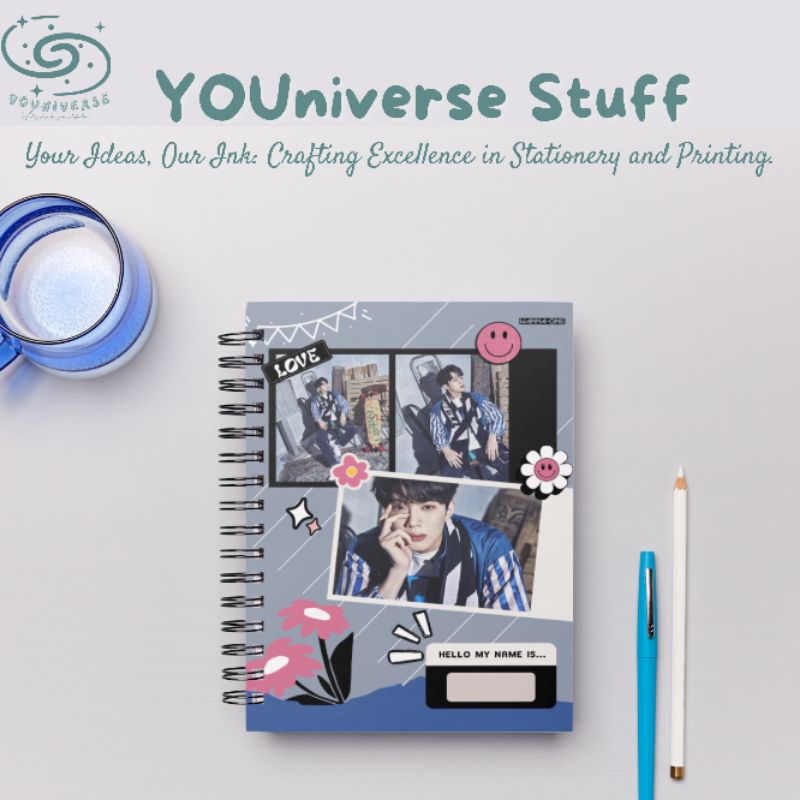 

Notebook Spiral A5 Notebook WANNA ONE '1÷X=1 : Undivided'/Jurnal Book/K-Pop Notebook