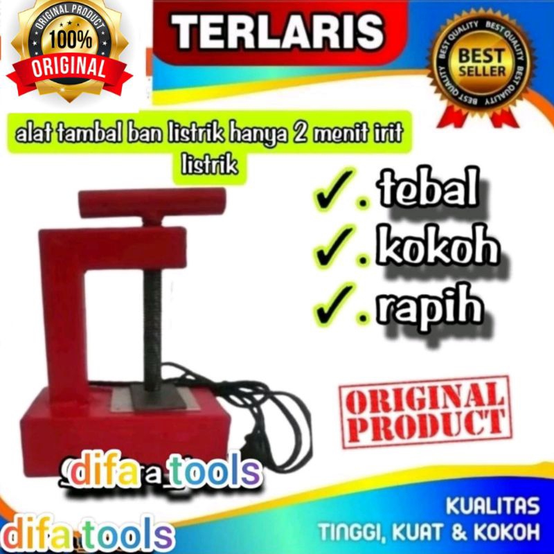 ALAT TAMBAl BAN LISTRIK -ALAT TAMBAL BAN ELEKTRIK Alat tambal ban otomatis listrik Hanya 2 menit