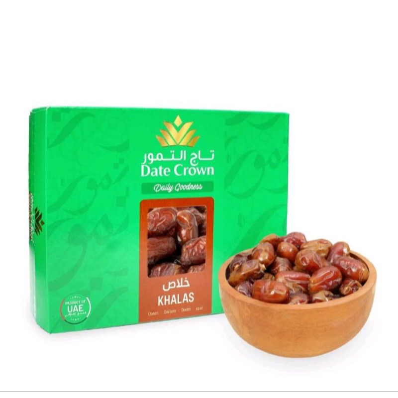 

Kurma Date crown khalas 1kg/Date crown khalas 1 kg