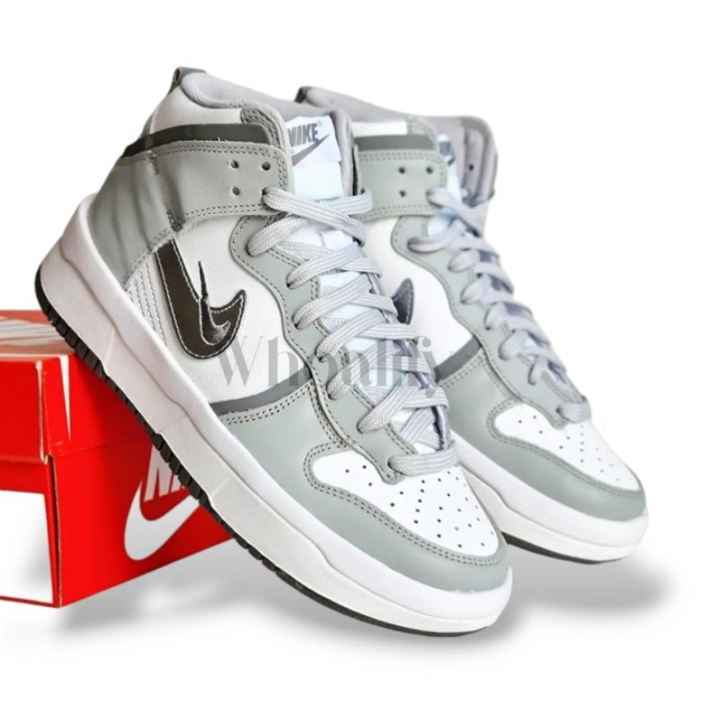 Nike Dunk High Up Women's Light Smoke Grey DH3718-106 Original