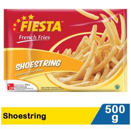 

Kentang Fiesta | FROZEN FOOD | Shoestring 500 Gram