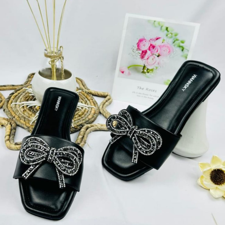Sandal Wanita Kekinian | Sendal Teplek Elegan Simple | Sandal Wanita Kekinian | Sendal Casual Wanita